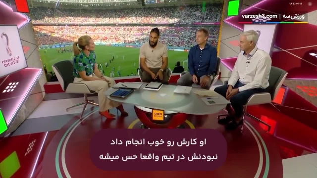 تحلیل بازی ایران - ولز در Match Of The Day زبان اصلی (زیرنویس چسبیده )