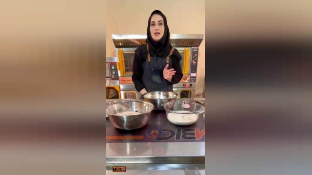 کیک باقلوا با فر صنایع پخت مشهد