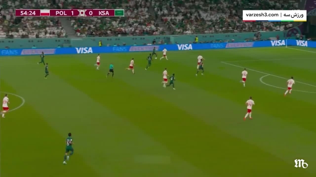 سیو تماشایی شزنی در بازی مقابل عربستان | ویدیو 