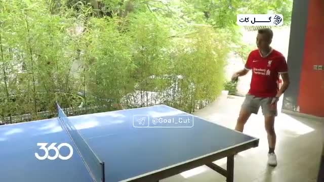 پینگ‌پنگ بازی کردن علی دایی با عادل فردوسی پور | دایی باخت!!!