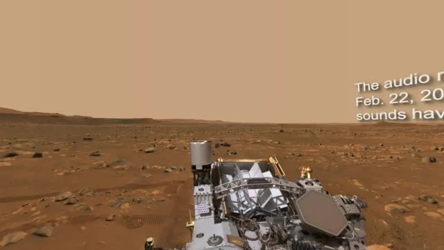 ویدیو دیدنی از مریخ با صدای محیط !