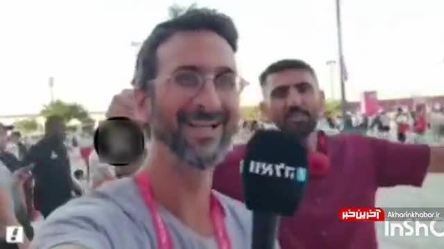 ابراز علاقه ناگهانی یک گردشگر به رهبر انقلاب در گزارش زنده تلویزیون اسرائیل 