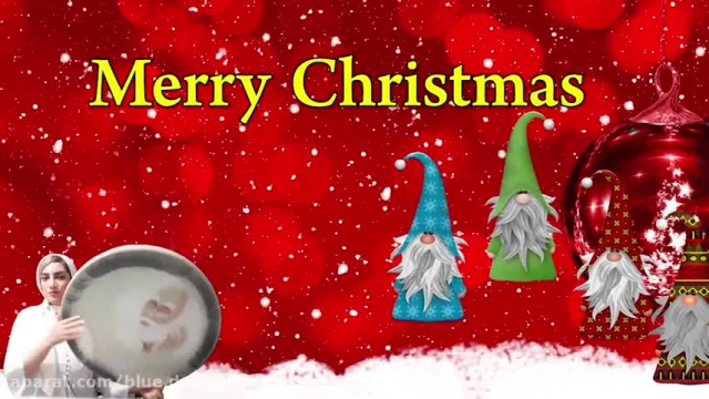 دانلود ویدیو ای از دف نوازی آهنگ کریسمس مخصوص استوری شما
