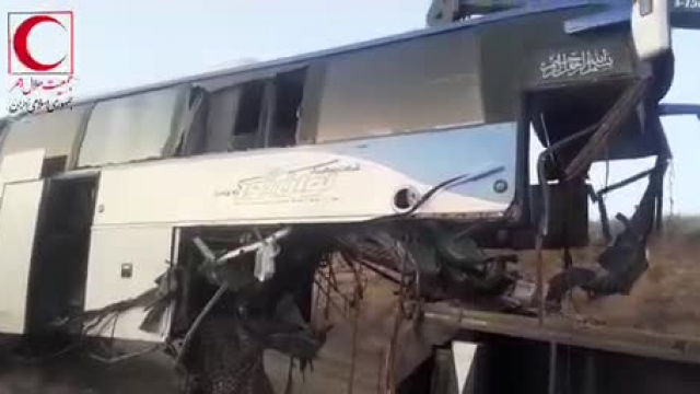 واژگونی اتوبوس اسکانیا با 2 کشته و 57 مصدوم در اراک 