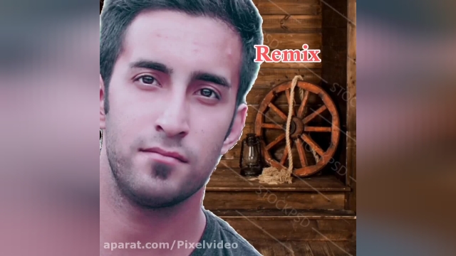 موزیک ویدیو هاله‌ی شادت آبِ رو آتیشه از احمد حسینیان 