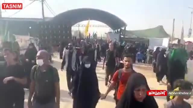 سرود سلام فرمانده در مسیر راهپیمایی اربعین 1401 | ویدیو 