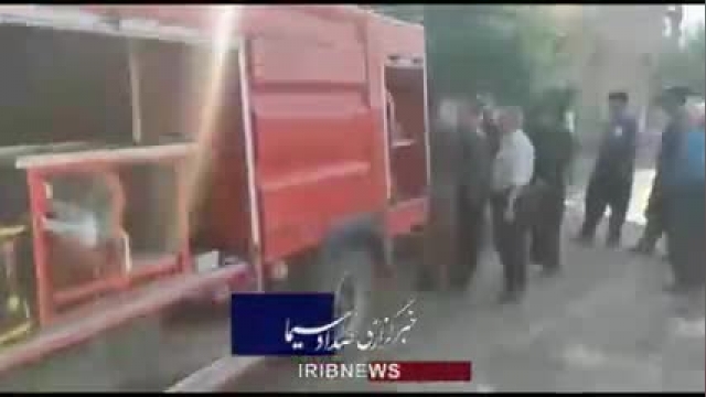 2 کشته و 7 مصدوم ریزش ساختمان در کرمانشاه در اثر نشت گاز | فیلم 