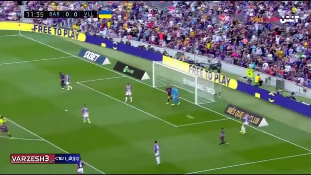 خلاصه بازی بارسلونا 4 - وایادولید 0 