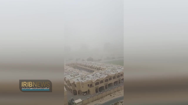 وقوع توفان سهمگین شن در دبی | ویدیو