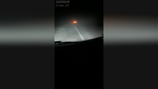 ریزش کوه در جاده بندرلنگه پس از زلزله بامداد امروز هرمزگان | فیلم