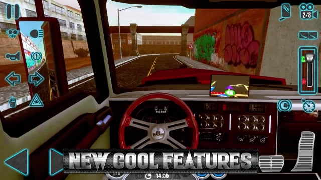 بازی کامیون بازی جدید Truck Simulator USA  