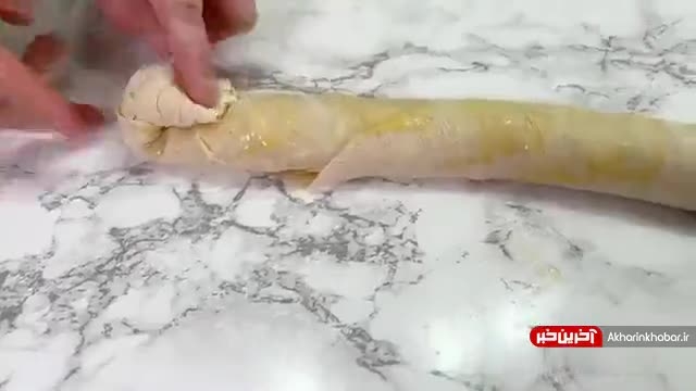 طرز تهیه نان فطیر سنتی خراسانی در 12 دقیقه | ویدیو 
