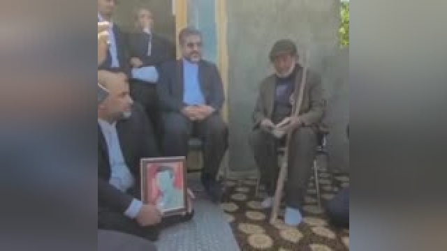 وزیر فرهنگ به دیدار حسینعلی شعبانپور خودآموخته آواز ایرانی رفت | فیلم 