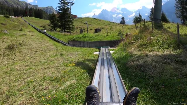 ترن در کوه های سوئیس