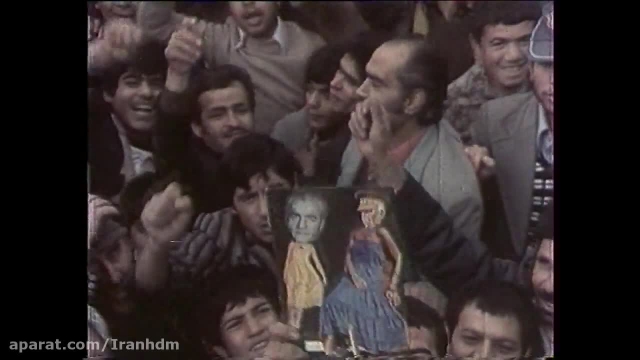 فیلم خام راهپیمایی دوران انقلاب اسلامی 