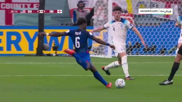 خلاصه بازی انگلیس 0 - آمریکا 0 همراه با گزارش‌فارسی