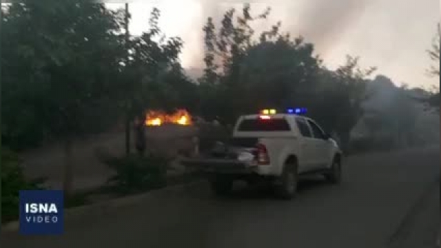 آتش سوزی در پارک پردیسان تهران | فیلم کامل 