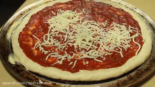 روش پخت پیتزا پپرونی حرفه ای و به سبک رستورانها 