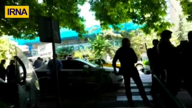 سوء قصد به ماموران ناجا در خیابان طالقانی 