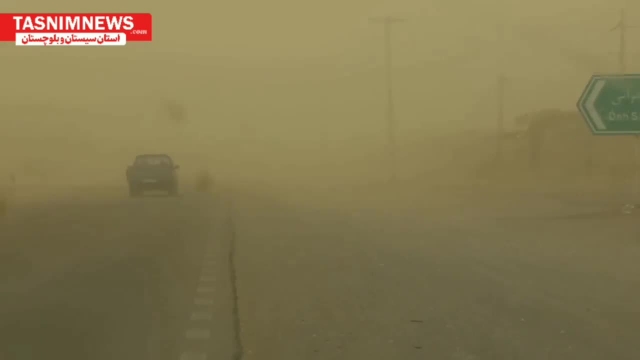 طوفان شن در زابل  با سرعت 126 کیلومتر بر ساعت