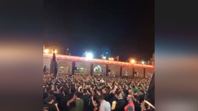 شب آخر مسلمیه در حرم حضرت عبدالعظیم(ع) | فیلم 