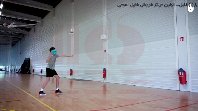 آموزش مبتدی والیبال - والیبال به کودکان ( تمرین-پاس دادن در حال حرکت )