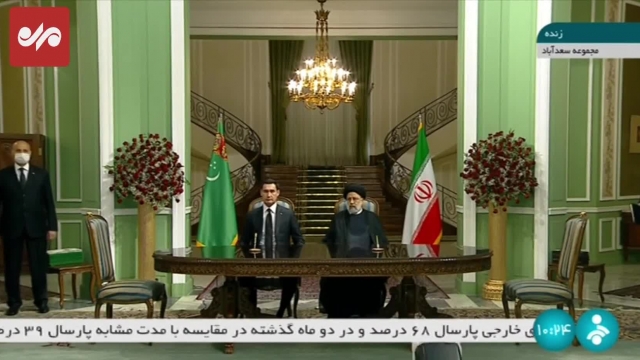 13 تفاهم‌نامه‌ مشترک بین ایران و ترکمنستان امضا شد | فیلم 