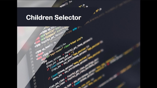  آموزش CSS بخش 17 = فرزندها (Child Selectors)
